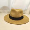 Премиальная мужская и женская шляпа федора из панамской соломы