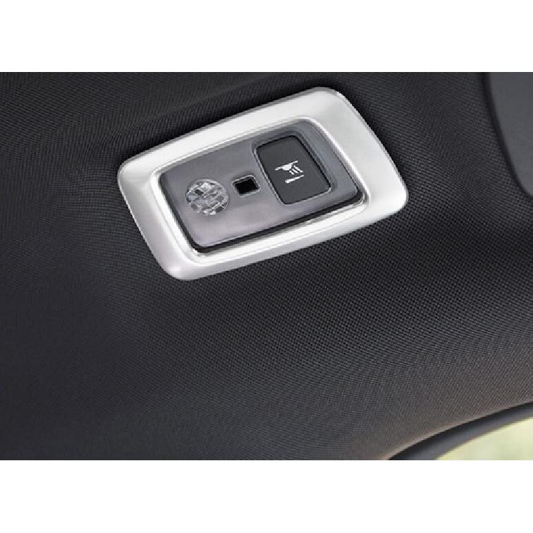 Fit For Volvo XC60 2018-2023 Silver Titanium Rear Reading Light Lamp Frame Trim