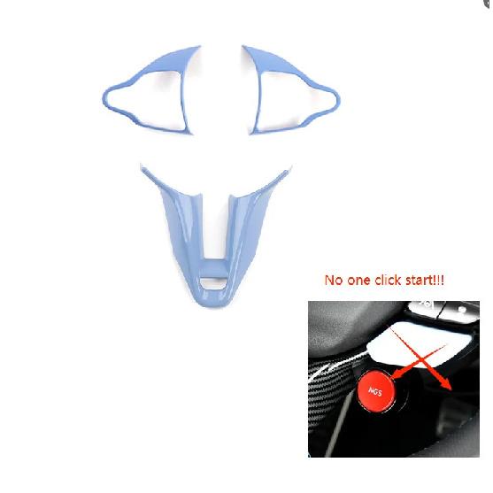 For Hyundai Veloster JS N 2019-2023 i30 N /CN7 N 2024 2025 Car Steering Wheel Button Frame Chin Decoration Cover Trim