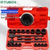 3/4" Heavy Duty 20-Piece Impact Socket Set - Hex12-Point Torx Wrench