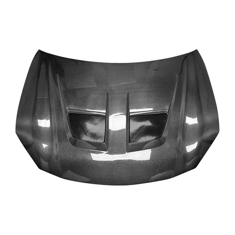 Toyota GR86/BRZ Dual Hole Carbon Fiber Hood with High-Quality Engine Cover
