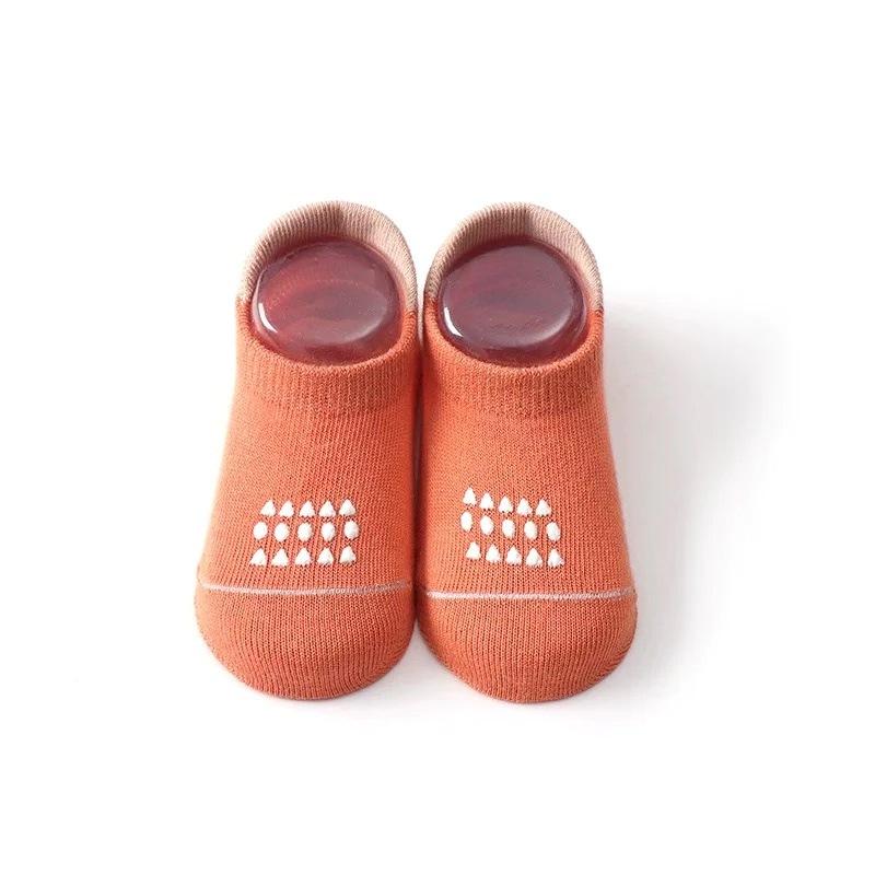 Нескользящие милые детские носки конфетных цветов - Дышащие, защита от холода для малышей (Весна, Лето, Осень)