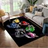 Popular Dinosaur Power Rangers Area Rug 3D Print Carpet Floor Mat Living Room Bedroom Decorate Large Area Carpet Kids Room Rug