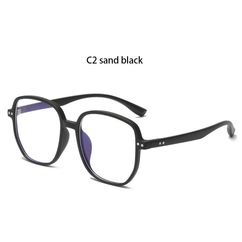 Anti-Blue Light Glasses Large Frame Square Eyewear Women Men High Quality Daily Eyeglasses Blue Light Blocking Man Lady Eyeglas