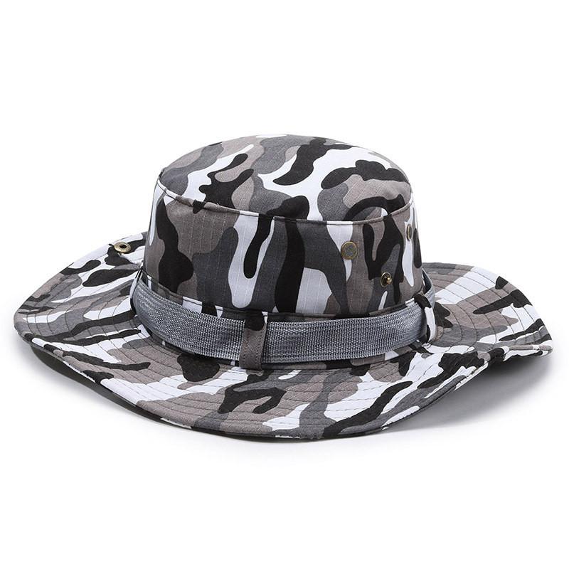 Outdoor Sun Hat For Camping With Breathable Cotton Fabric For Fishing And Hiking