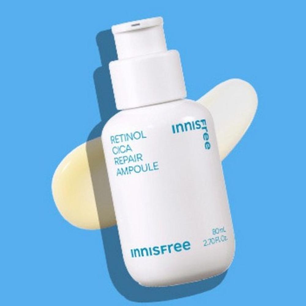 Innisfree Ретинол Цика Ампула 80 мл - Уход для обновления, Корейский