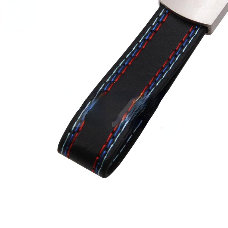 Брелок для ключей из металлического сплава, кожаный, для автомобиля, брелок для ключей, брелок для ключей для BMW M Sport E46 E39 E60 F30 E90 F10 F30 E36 X5 E53