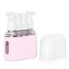 2/3/4-In-1 Travel Refillable Bottle Set Combination Liquid Lotion Shampoo Shower Gel Dispenser Empty Cosmetic Container Atomizer