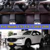 Автомобильные подушечки для ног для Mazda CX5 CX-5 2015 2016, автомобильные аксессуары, защитные накладки на заказ, автомобильные коврики, автомобильный ковер