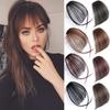 Воздушная челка Челка на заколке Передняя челка Волосы Женские волосы на заколке Наращивание волос Аксессуары для волос