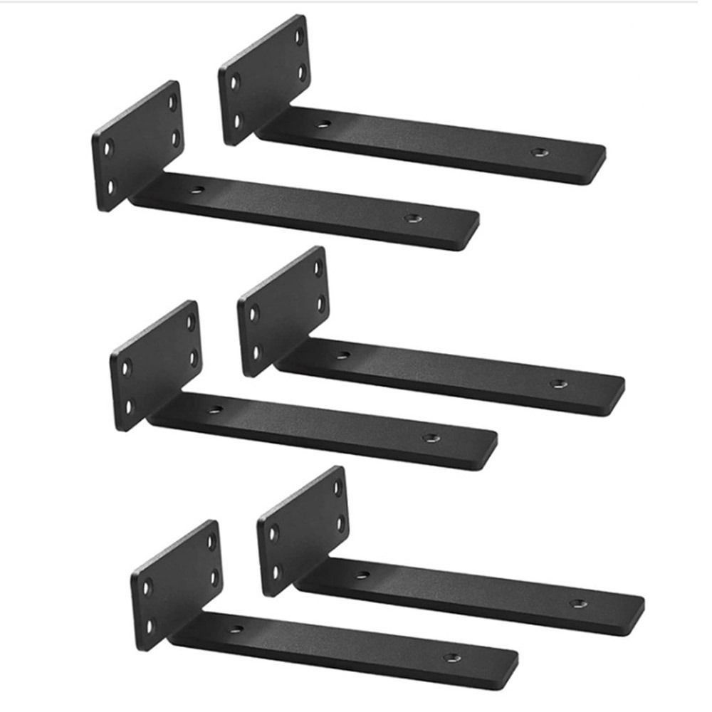 Heavy Duty Floating Shelf Brackets Metal Wall Shelf Support Cast Iron Shelves Brackets