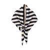 Women Knitted Shawl Wrap Striped Print Cardigan Cape Wool Cashmere Scarf Comfortable Ladies Accessory