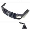 15-17 Ford Mustang Carbon Fiber Rear Lip Kit: US Version Quad Outlet Spoiler