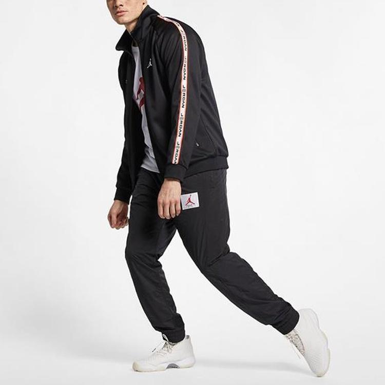 Спортивная куртка-трансформер Air Jordan x CLOT с сетчатыми шортами, US Edition, Черная, Мужская AR8401-010