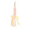 Fashion Hand Woven Rope KeyChain Flower Key Ring Bohemian Knitted Keyrings Charm Bag Pendant Key Accessory Gifts