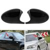 Black M3 Side Mirror Cover Caps for BMW E81 E82 E87 E88 E90 E91 E92 PRE-LCI