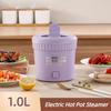 Small Electric Hot Pot Steamer All-in-one Pot Mini Cooking Pot Mini Electric Cooker Kitchen