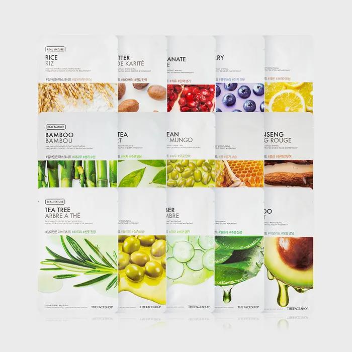 [10+10] Переработанная маска для лица от The Face Shop
