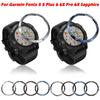 Чехол-рамка из нержавеющей стали для умных часов Garmin Fenix 6x Pro 6 Sapphire 5 5 Plus, клейкий, защитный от царапин, металлический
