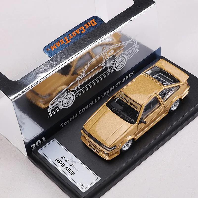 DCT 1:64 Toyota AE86 Ширококузовная Модифицированная Версия Коллекция Моделей Автомобилей Высококачественная Симуляционная Литая Под Давлением Модель Автомобиля из Сплава