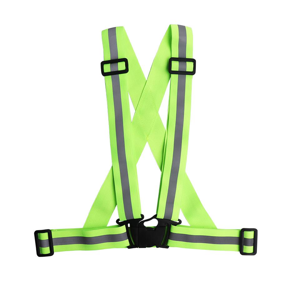 Outdoor Adjustable Vests Night Walking Highlight Reflective Vest Lightweight Biking Straps Waterproof Running Gear