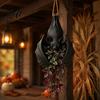 Halloween Outdoor Garden Decor Hanging Bat Plant Pot Creative Gothic Planter Decorative Container for Vines Trailing Vines Indoor Unique