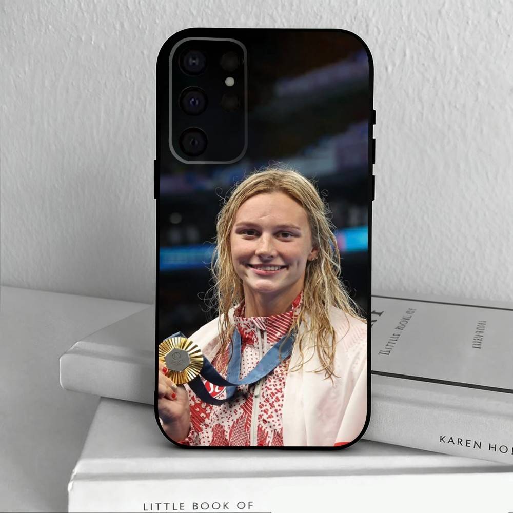 Swimmer S-Summer M-McIntosh Phone Case For Samsung S25,24,23,22,30,21,10,9,Ultra,Plus,Lite,FE,4,5 G Soft Black Case