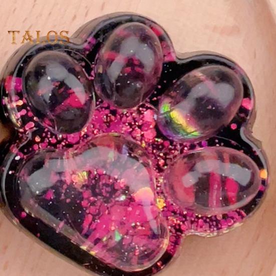 Прозрачная игрушка-лапка для снятия стресса и беспокойства, блестящая игрушка-лапка для котенка, сенсорная игрушка для детей и подростков, для взрослых, мягкий мячик для снятия стресса, игрушка-лапка животного