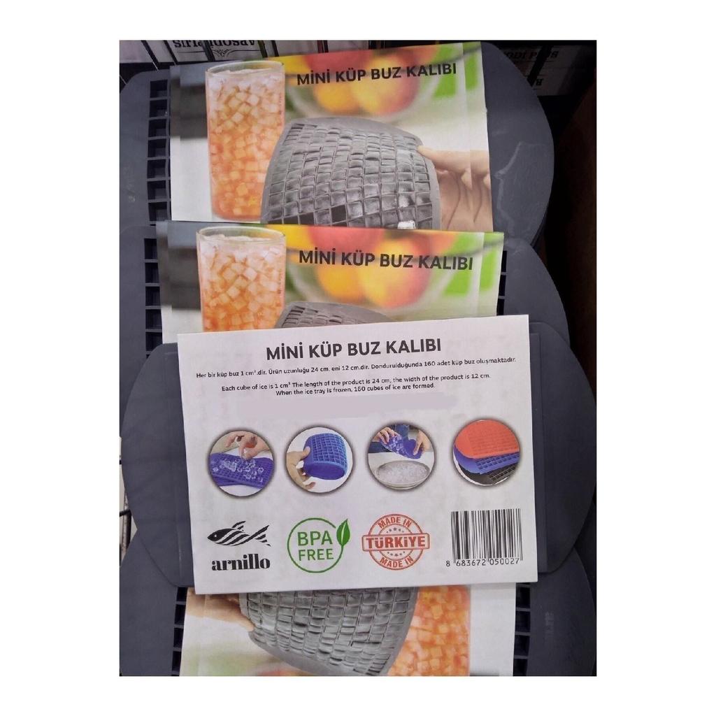 Гибкая силиконовая форма для льда, мини-кубики льда 24x12x1 см