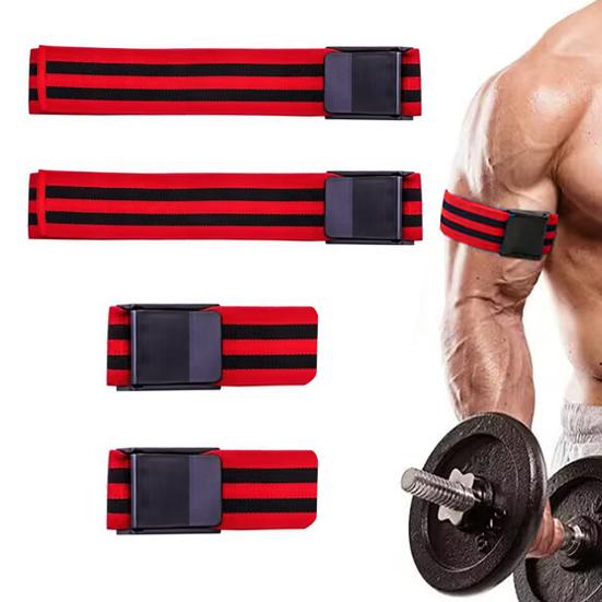 Ограничение кровотока ленты тренировки ягодиц ленты для мужчин женщин регулируемые