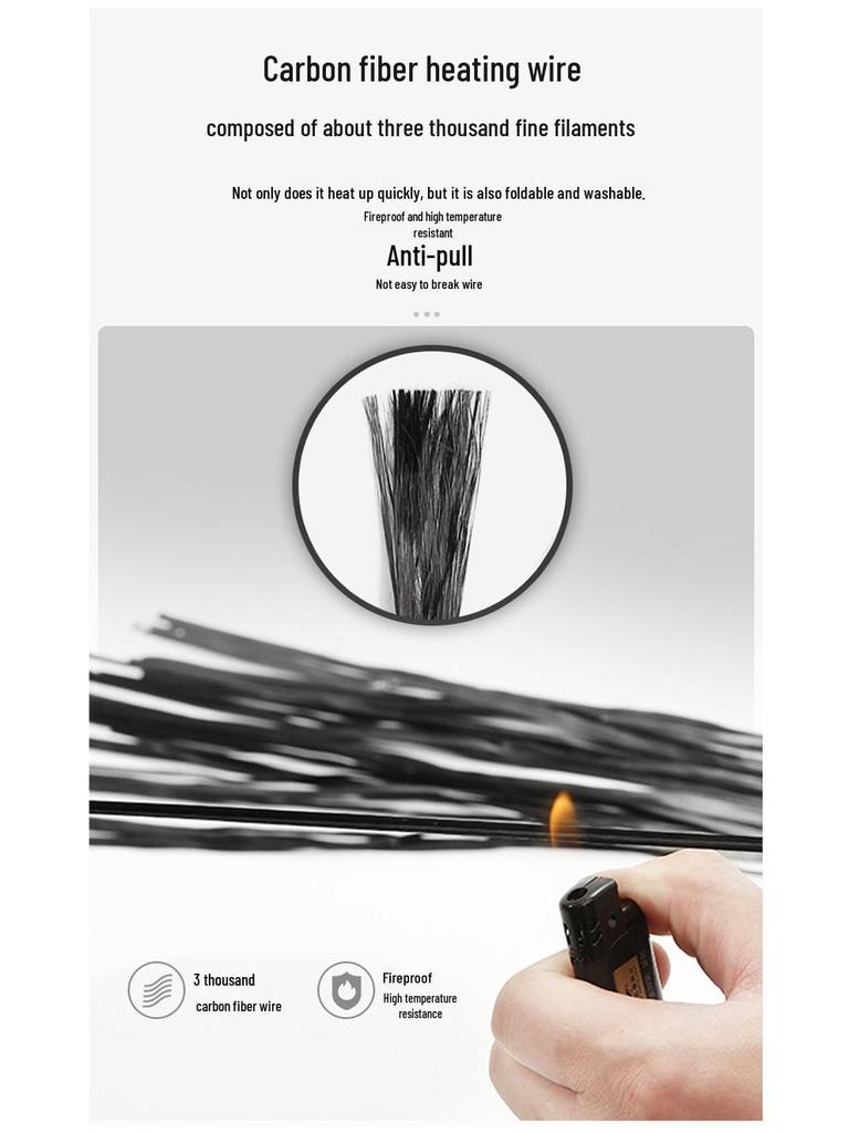 Women's Smart Heated Cotton Vest - Winter Outerwear with Carbon Fiber Electric Heating for Constant Warmth