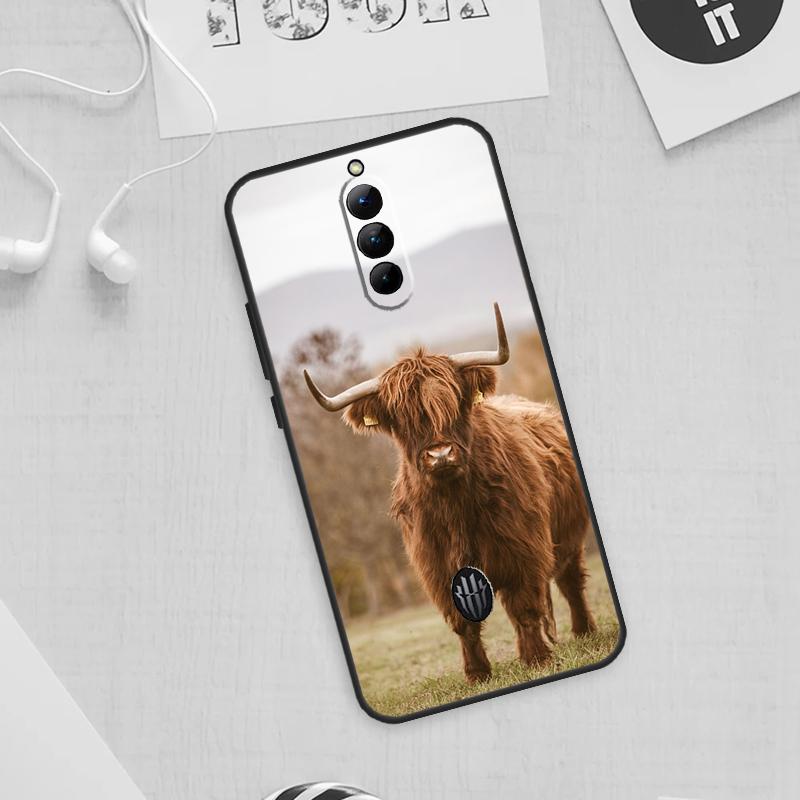Чехол с хайлендскими коровами для ZTE Nubia Red Magic 11 Pro 8 8S 9 9S 10 10S Pro Plus 5G 6 7 7S 6S Pro 10 Air