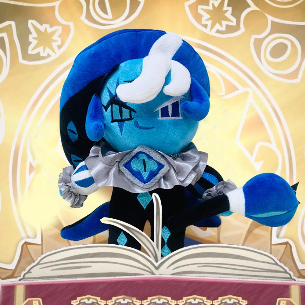 Cookierun Shadow Milk Cookie Plush Toy, Soft Stuffed Animal Doll, Cute Collectible Pillow, Gift