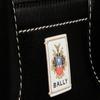Bally Сумка-тоут женская из натуральной кожи козы с классической фактурой, бренд Unda, цвет черный, 6310380