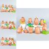 Capybara Pvc Action Figures With Assembly For Anime Enthusiasts And Collectors