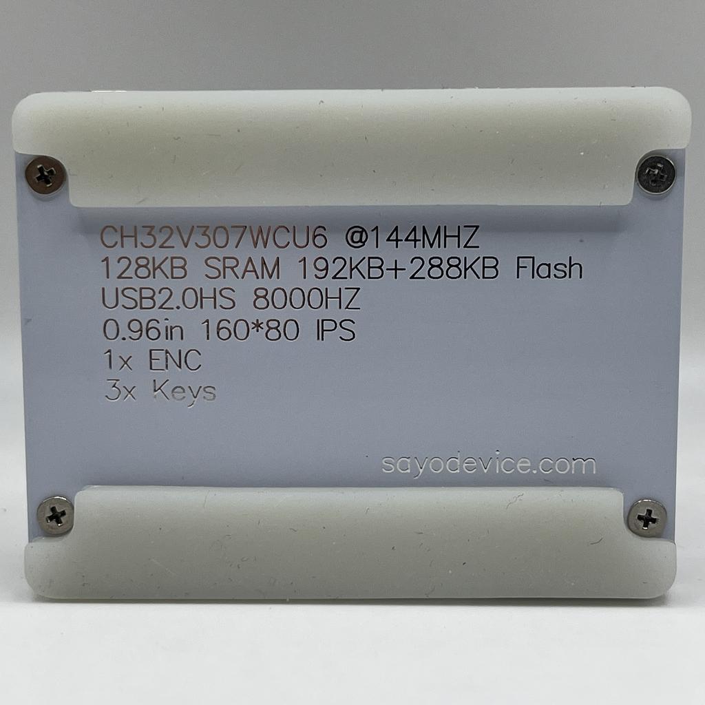 O3C SayoDevice OSU O3C Rapid Trigger Hall Switches Magnetic Pink Switches Keyboard With Knob Screen Copy Paste Shotcut