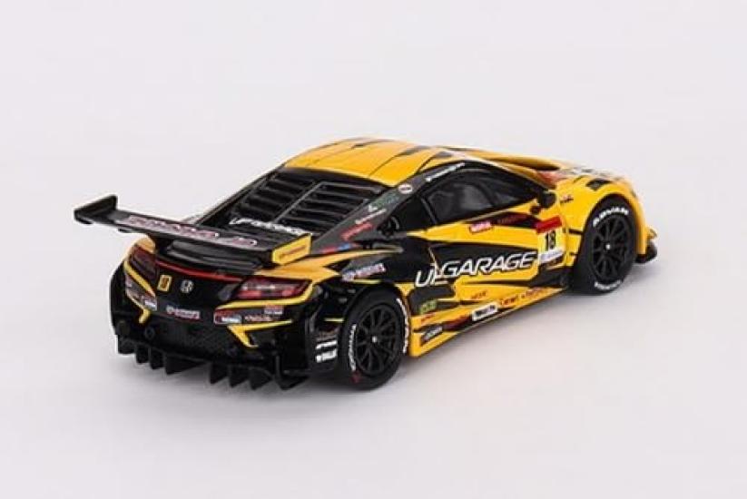 MINI GT Scale Honda NSX GT3 EVO22 SUPER GT Series 2023 UPGARAGE NSX GT3 TEAM UPGARAGE Drive Japan Exclusive Finished Model 1/64 #18 Left-Hand