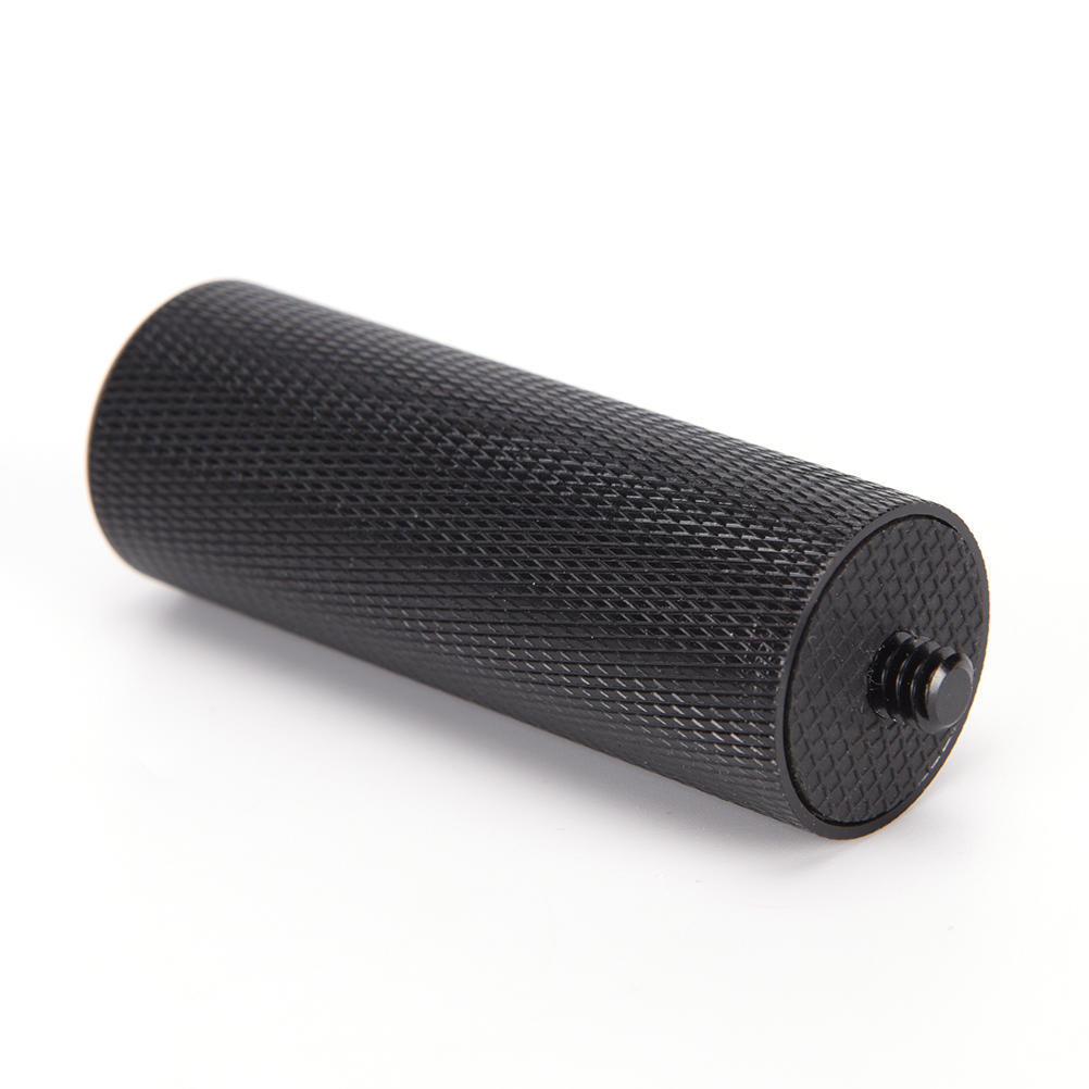 Черная 1/4'' металлическая ручка для камеры Slr Dslr стабилизатор светодиодный фонарик распродажа