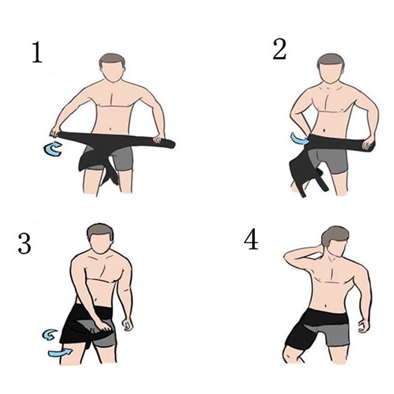 Hip Support Belt Groin Support Sciatica Pain Relief Thigh Strap Compression Brace Joints Groin Arthritis Hip Protective Belt