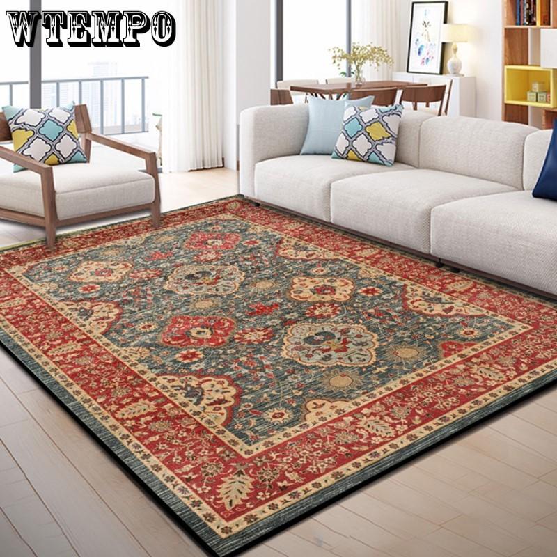 Persian Living Room Carpet Bedroom Bedside Sofa Coffee Table Study Retro European and American Carpet