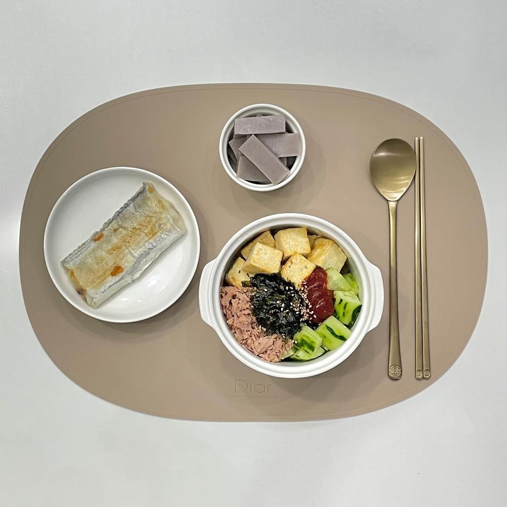 [MADE IN KOREA] Diar - Silicone Table Mat - Waterproof & Heat Resistant Dining Placemat (15 Colors)