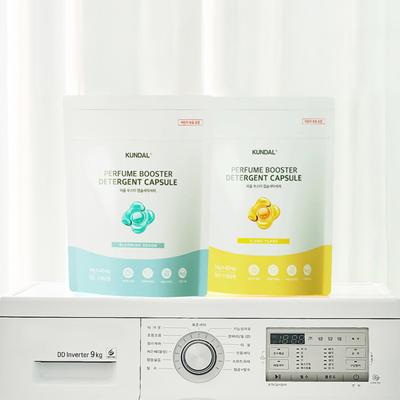 Фирменный ультраконцентрированный парфюмированный усилитель аромата, капсульный стиральный порошок, 40 шт., 1 упаковка, корейская косметика с приятным ароматом