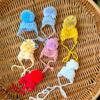 Candy Color Animal Doll Hat Fashion DIY Knitted Skirt New Casual Wear Hat for 10~15cm Cotton Dolls