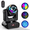 120W Stage Lights Gobo 8 Colors Effect Lighting For Wedding Disco Dj Party Ktv Bar With Remote Control Moving Head Lamp