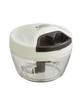 Toffy Handy Chopper Mini No Power Supply Manual Food Food Easy To K-HC1 (Ash White) Required, Processor, Chopper, Cutter, Blender, Stylish, Cute, Use,