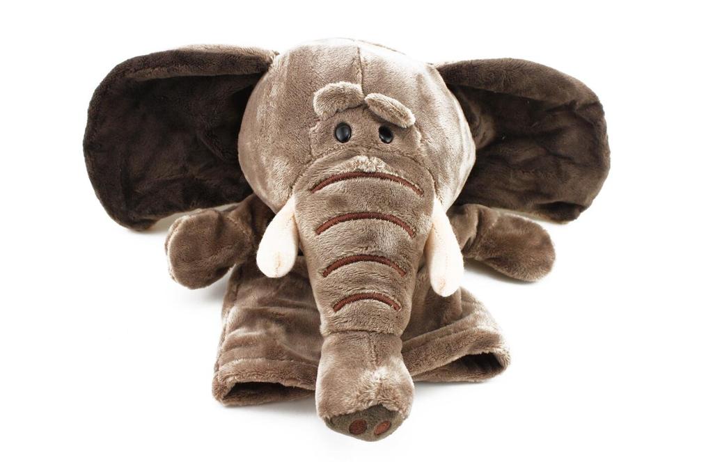 Naissant Cute Elephant Puppet Soft Plush Toy
