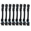 8Pcs For LQ4 LQ9 4.8 5.3 6.0 Wiring Harness To LS1 LS6 LT1 EV1 Injector Adapters