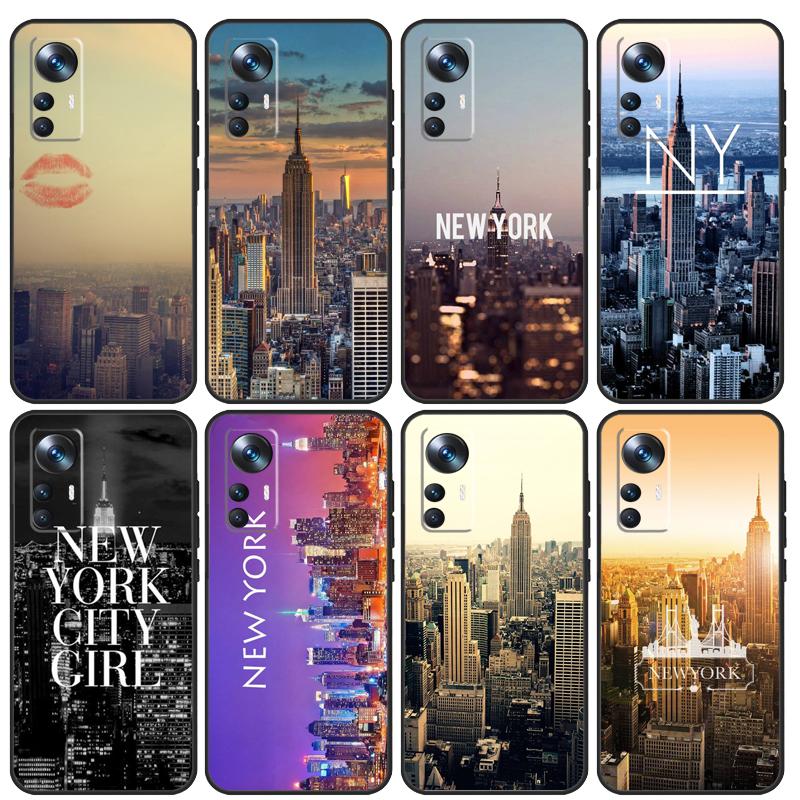 Чехол New York City для Xiaomi 13 13T 12T 11T 12 Lite 14 Pro 12X POCO F5 Pro X5 X3 M5 X4 F3 F4 C65