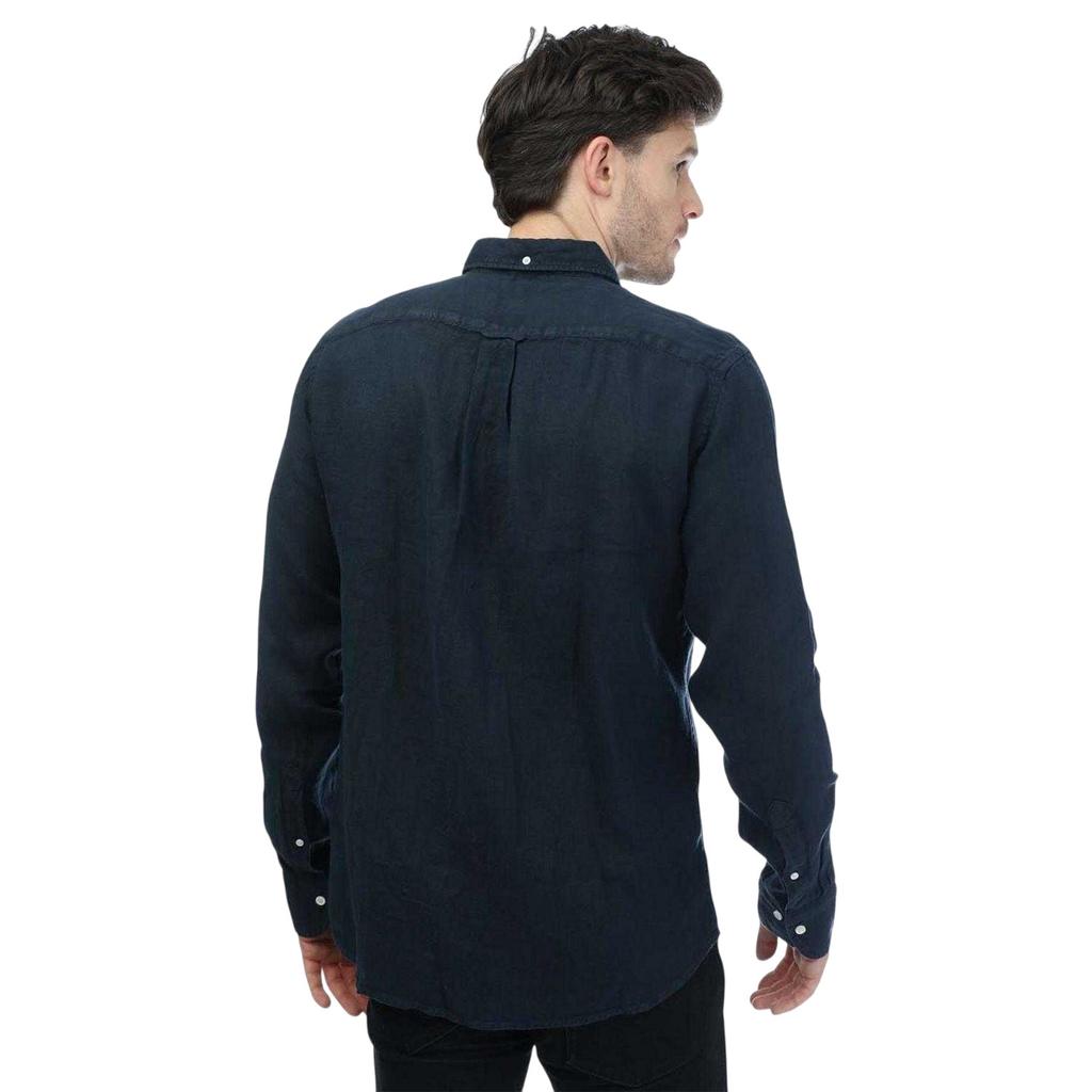Gant Mens Linen Garment Dyed Regular Shirt