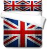National Flag Series Digital Printing Polyester Quilt Cover Pillowcase Two Or Three-Piece Set Creative Style